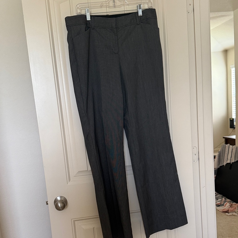 Express Black and White Checkered Pants